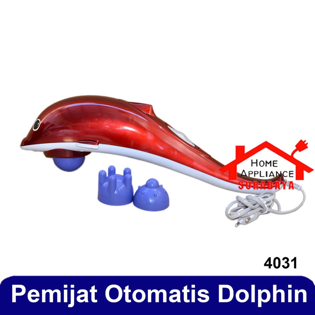 Alat Pemijat Elektrik Pijat Dolphin Massager Infrared 3 IN 1 Listrik GSF 4031 / Vanstar