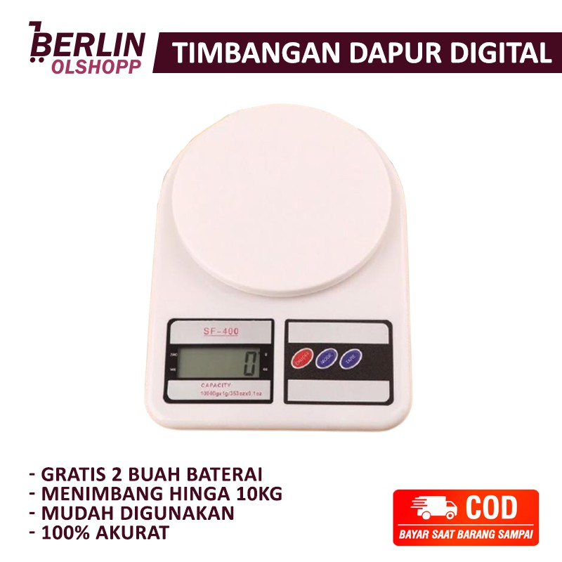 Kitchen Scale / Timbangan Dapur &amp; Kue SF-400