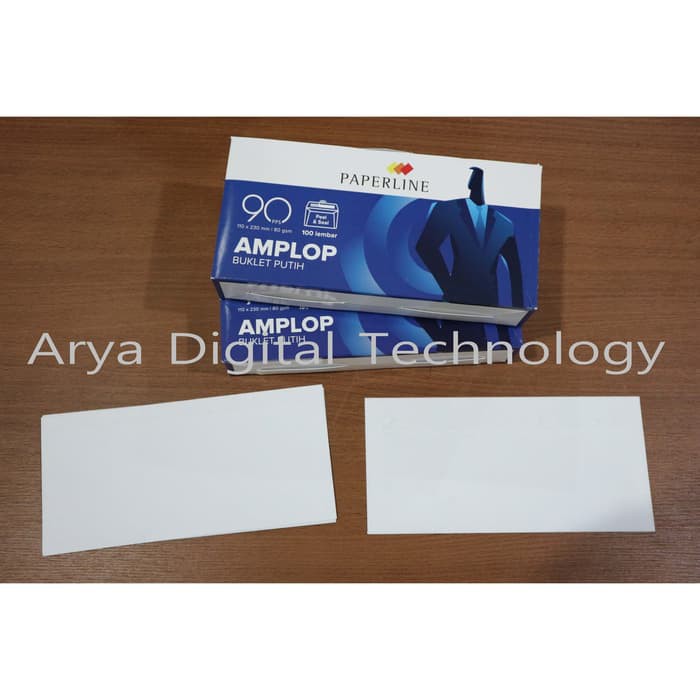 

Amplop Putih Paperline PPL 90 PPS Polos 110 x 230 mm 80gsm Murah Bagus