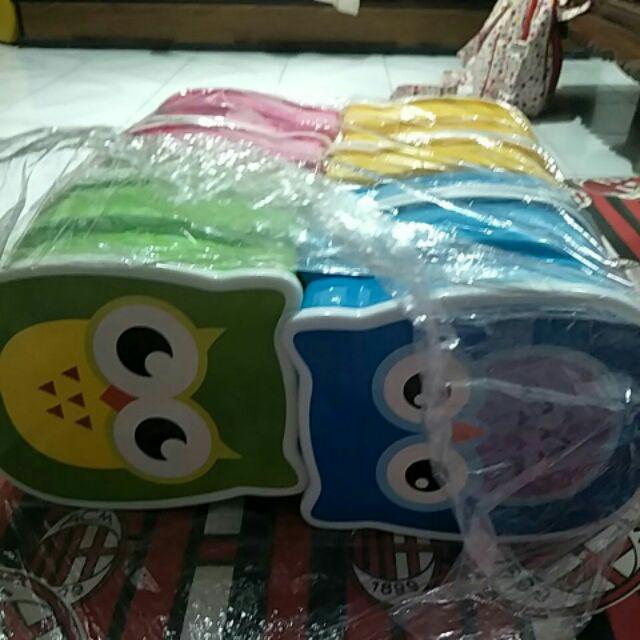 Kotak Makan /souvenirultah Murah Bentuk Owl / Burung Hantu