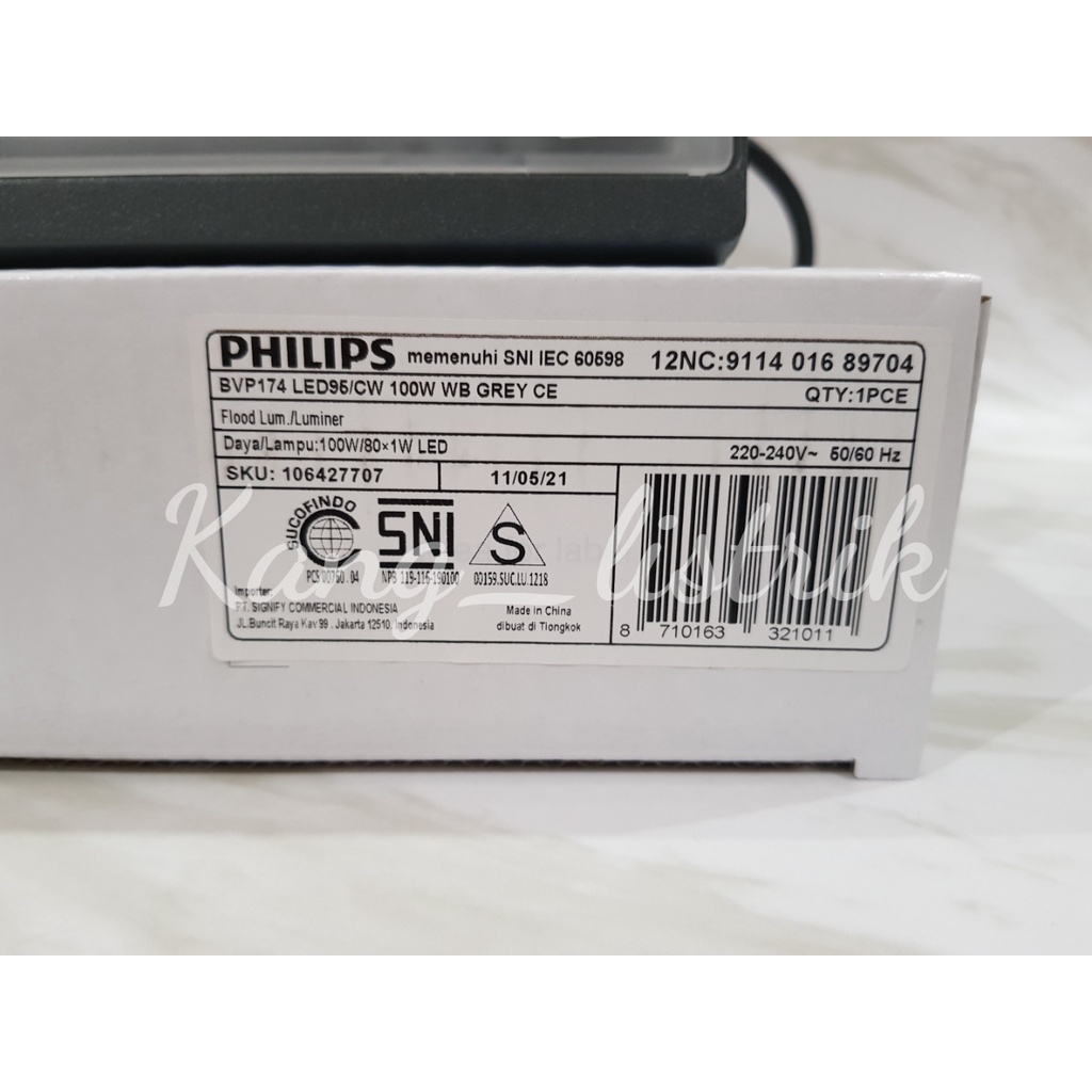 Philips BVP174 Lampu Sorot LED / Flood Light 100 W