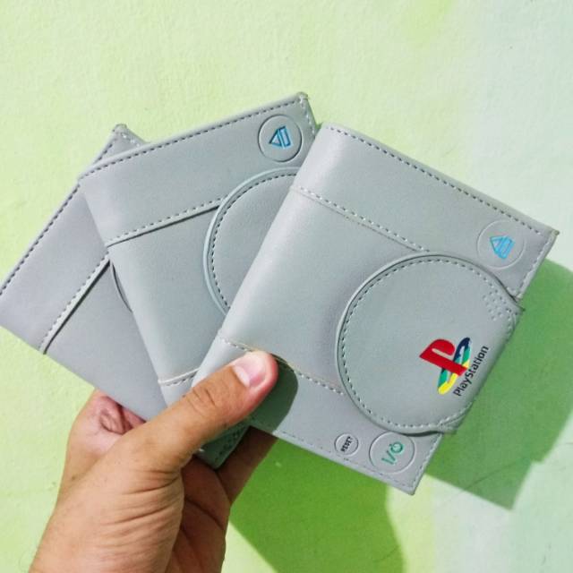 Dompet PlayStation Wallet Dompet kulit sintetis Pria Game Murah