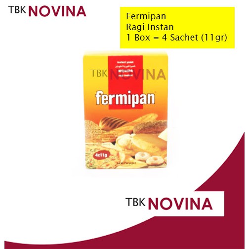 FERMIPAN MAURIPAN/ RAGI KERING INSTANT 11GR X 4 SACHET