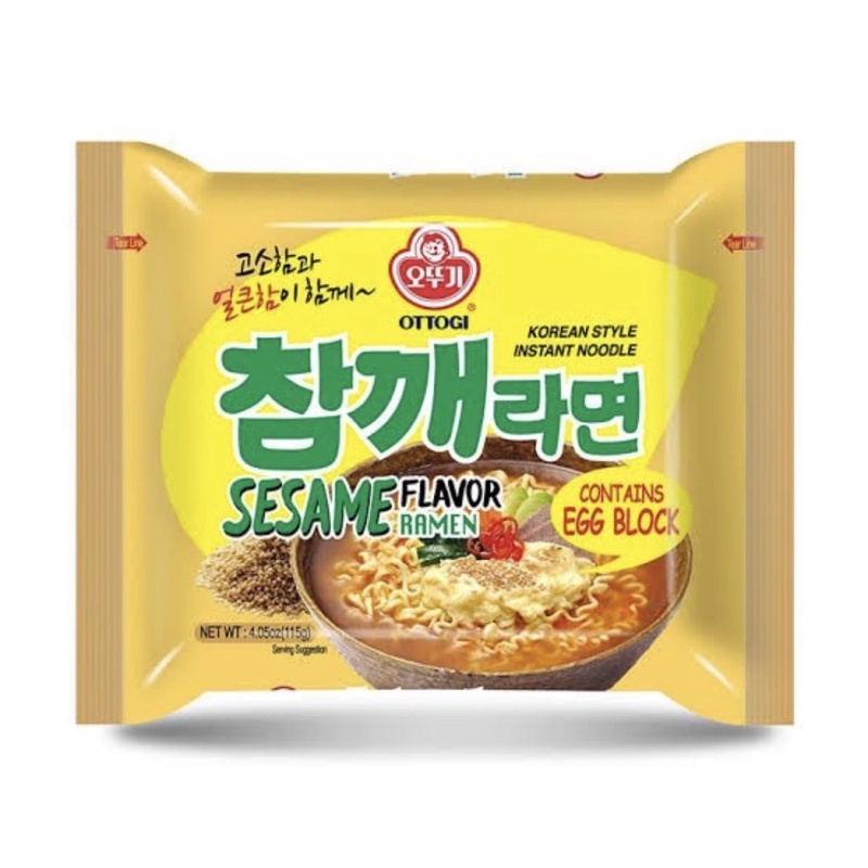 

Ottogi Sesame Ramen 115Gr / Mi Ramen Rasa Wijen Asli Korea