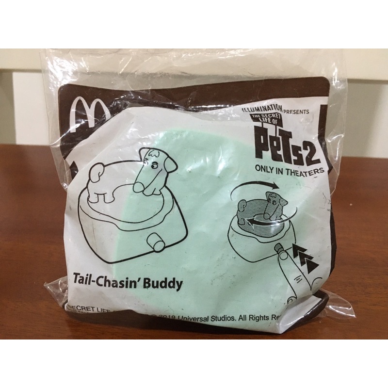 Mainan MCD/ Happy Meal Pet Secret Life Of Pets 2/ Mainan MCd Buddy / Dog