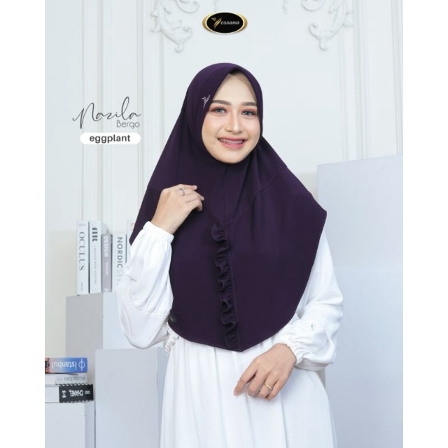 Jilbab Yessana Hijab Bergo Nazila COD✅