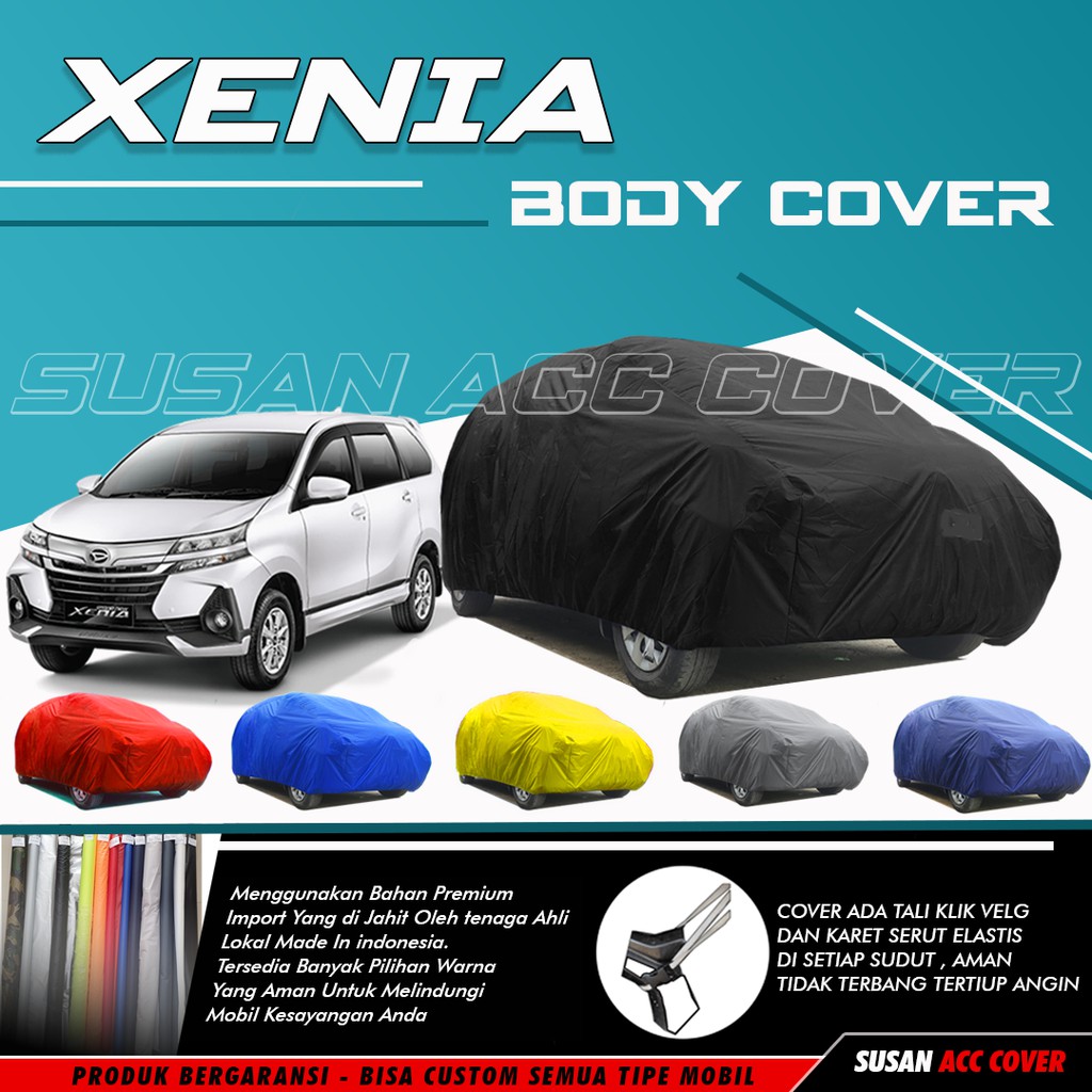 Cover Mobil Xenia Sarung Mobil Avanza/Avanza Lama/Xenia Lama/New Xenia/Avanza Veloz/Brio/Jazz lama