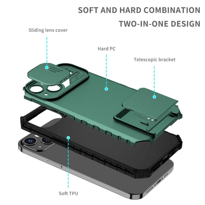 (Moza) Soft Case Plus Stand Dudukan Desain Samsung A20S A21S A23 A03S A22 4G A13 4G A32 4G A32 5G M2