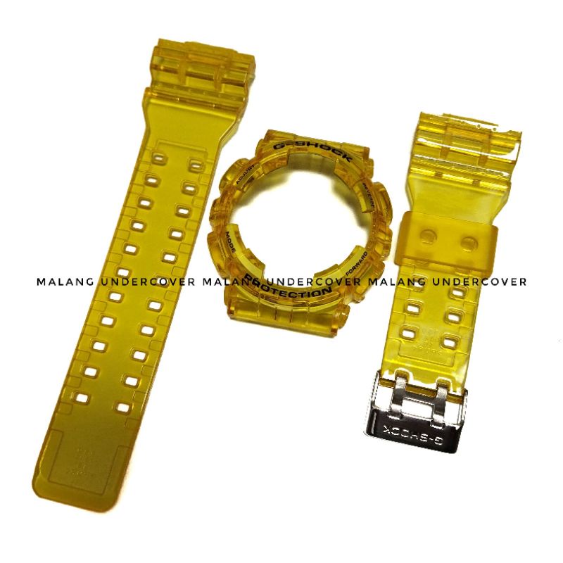 BNB BAND BEZEL GSHOCK G SHOCK GA 100 GD 100 GAX 100 GA 110 GD 110 GD 120 TRANSPARAN CLEAR JELLY KUNI