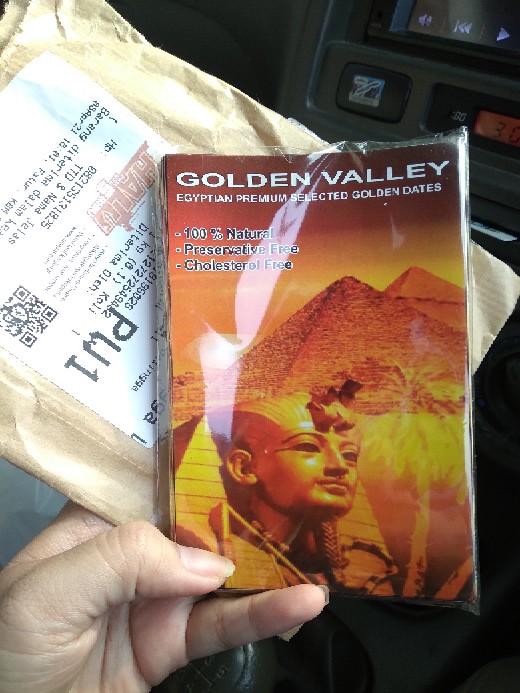 Stiker Kurma Golden Valley - Stiker Kurma Tunisia  - Cetak Stiker Kemasan