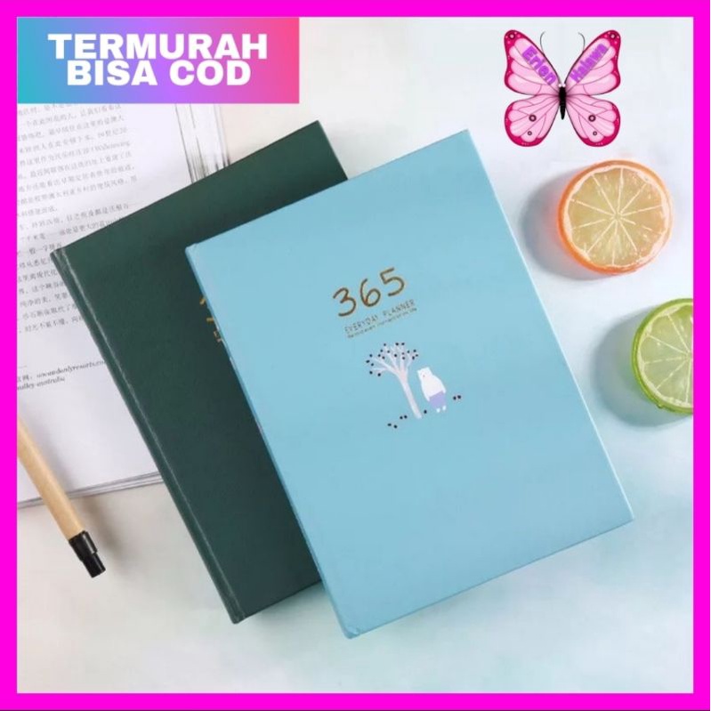 

ERIENHALAWA ~ BUKU DIARI AGENDA DIARY BOOK 365 HARI HARD COVER NOTEBOOK NOTES BUKU