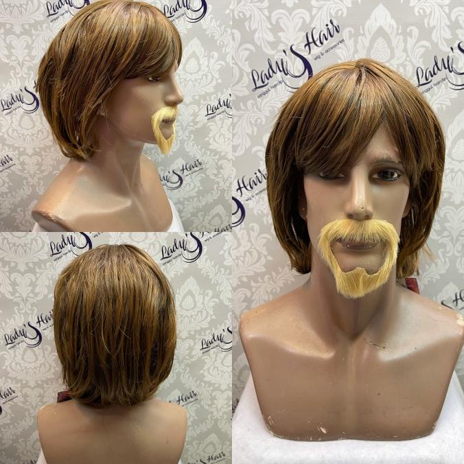 wig tarzan rambut palsu pria gondrong CK TARZAN