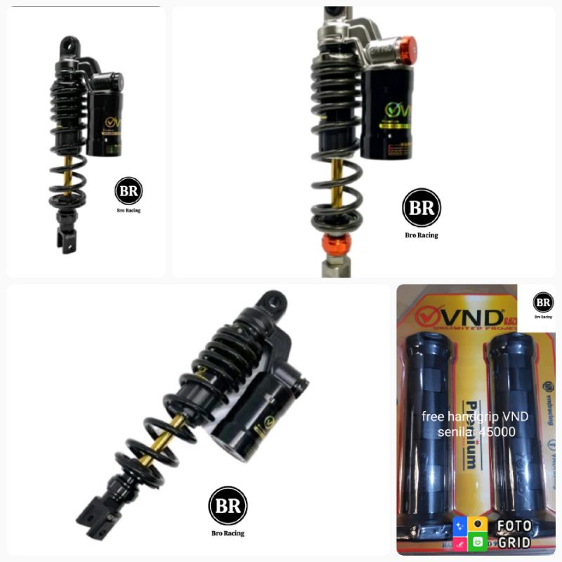 SHOCK - MONOSHOCK VND ROULETTE MIO SPORTY / SOUL / BEAT / SCOOPY - TYPE KTC EXTREME