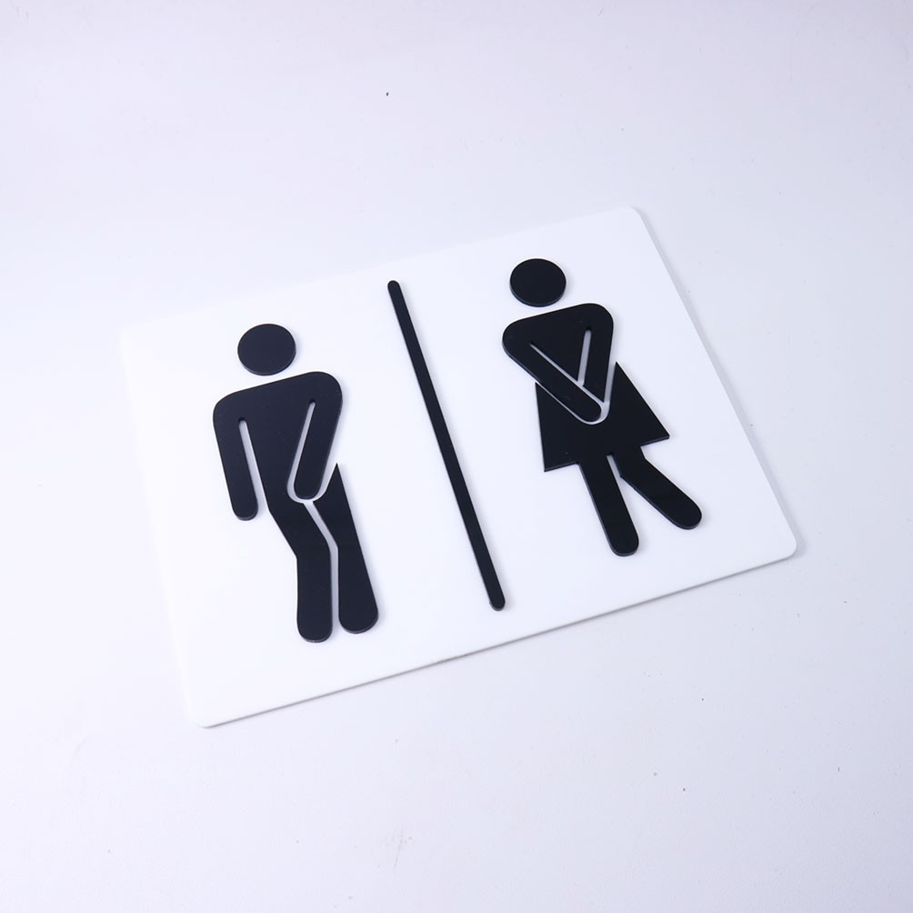 Sign Board Akrilik Timbul | Toilet | SBAT 07