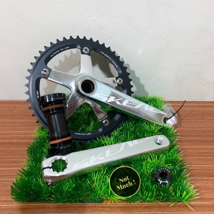 Crankset Hollowtech 2 Skeace 49T Fixie Polish