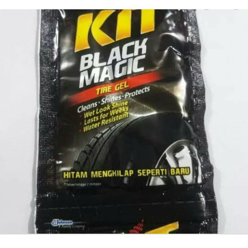 KIT BLACK MAGIC 35ml/poles Ban/pengkilap ban/kit poles/perawatan mobil/motor