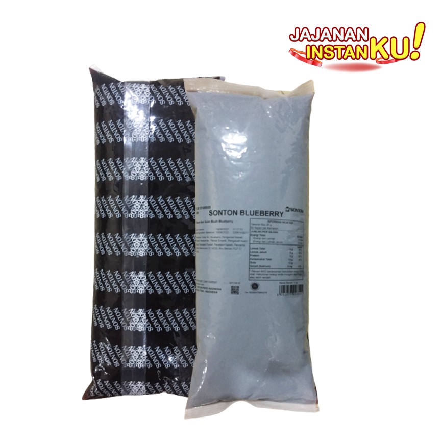 

Selai Blueberry Premium/Sonton Blueberry Filling 1 Kg