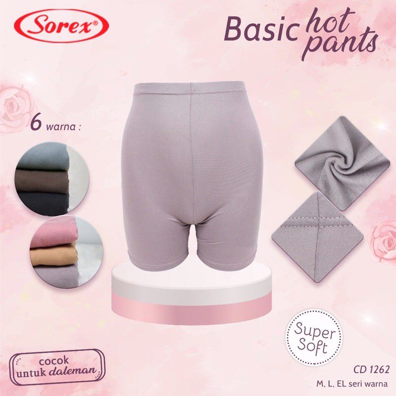 SOREX Cd wanita Hotpants super Soft 1262 Adem Dipakainya