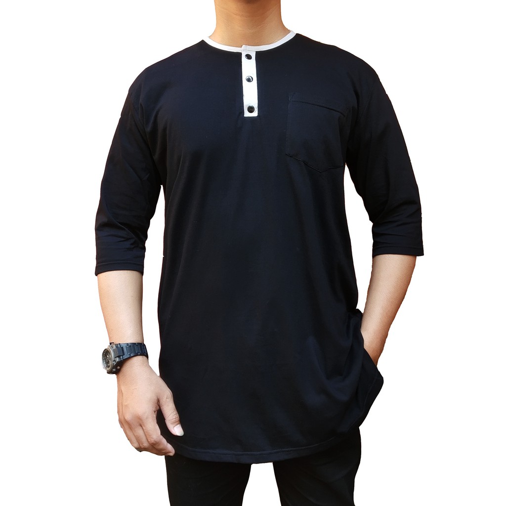 KURTA KAOS LENGAN 3/4 PAKISTAN