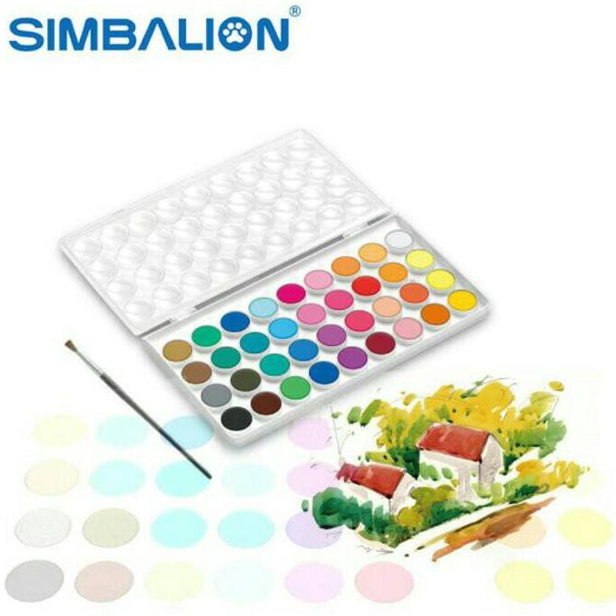 

TERLARIS simbalion watercolor cake 36clr