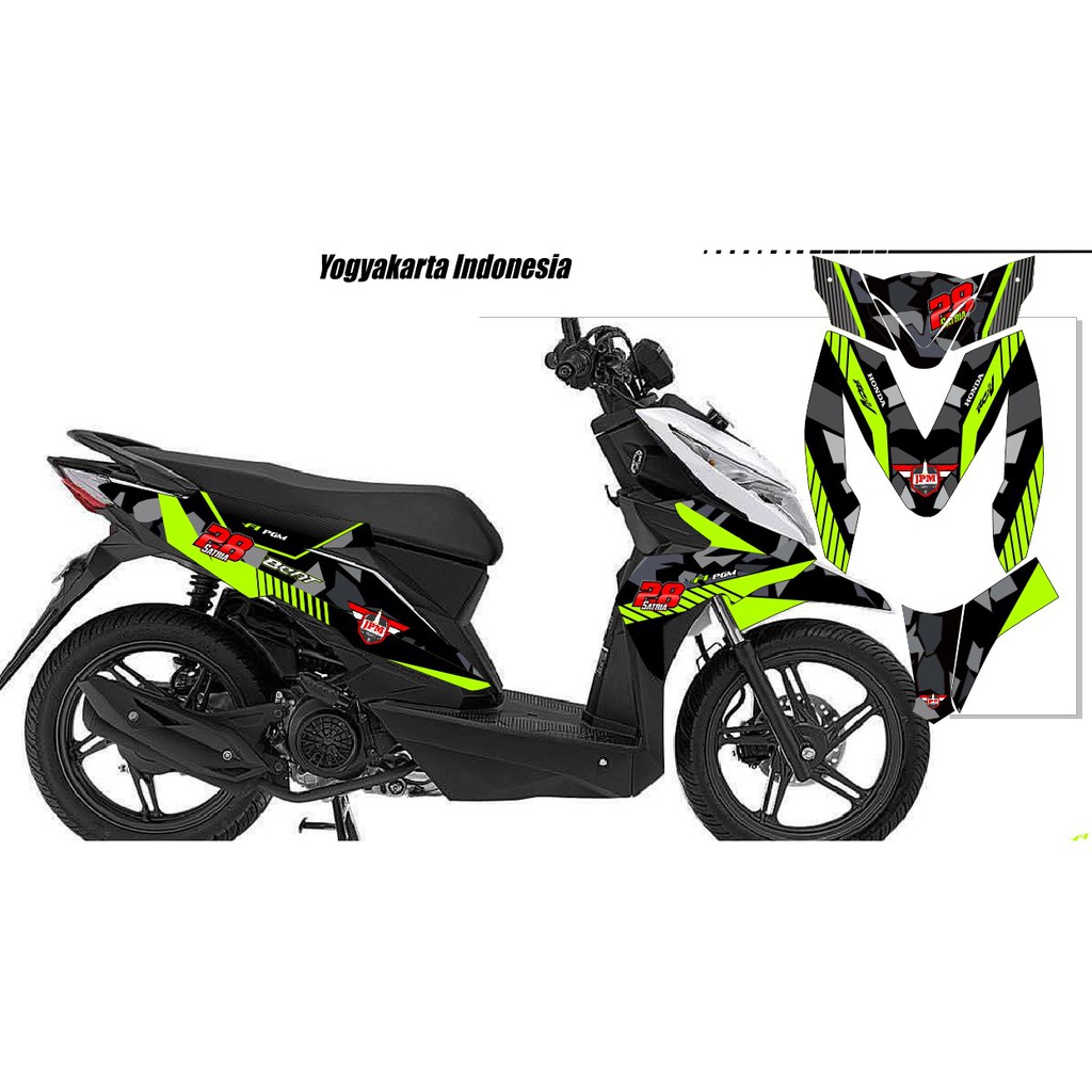 Decal Sticker Beat Esp 2017 Shopee Indonesia