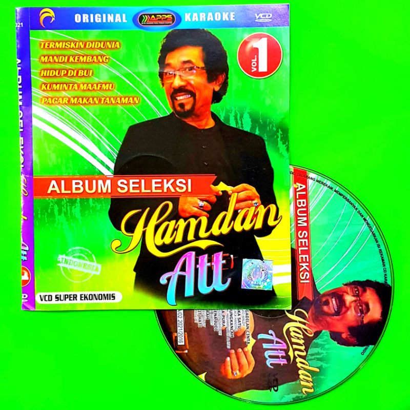 KASET ORIGINAL KARAOKE VIDEO MUSIK LAGU HAMDAN ATT TERLARIS - LAGU DANGDUT NOSTALGIA TERPOPULER - LA