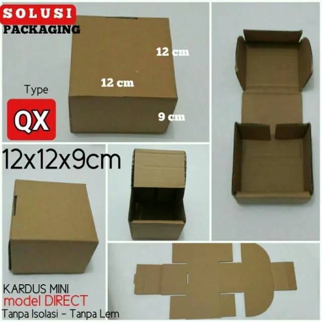 

isi 10 pcs KARDUS KOTAK 12X12X9 CM QX | KARDUS PACKING KARDUS POLOS KARDUS SEPATU KOTAK AKSESORIS DOS BOX
