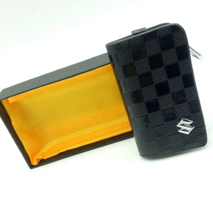Dompet STNK Carbon Motif Suzuki / Dompet mobil / STNK / Suzuki