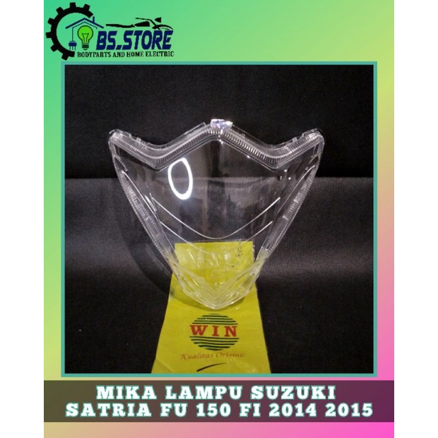 MIKA KACA LAMPU DEPAN SUZUKI STARIA FU 150 2014 2015 | MIKA LAMPU DEPAN SATRIA FU 150 2014 2015