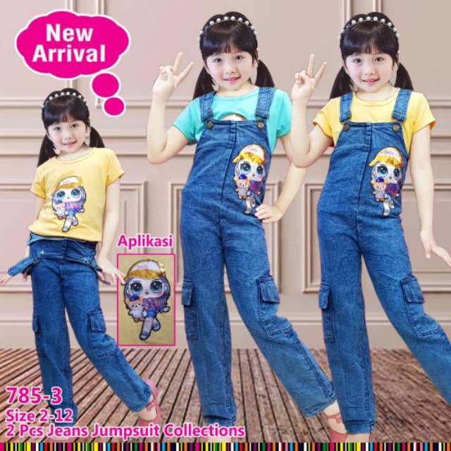 LP.785-3 Overall Jeans LED No.2-12(3-8th)