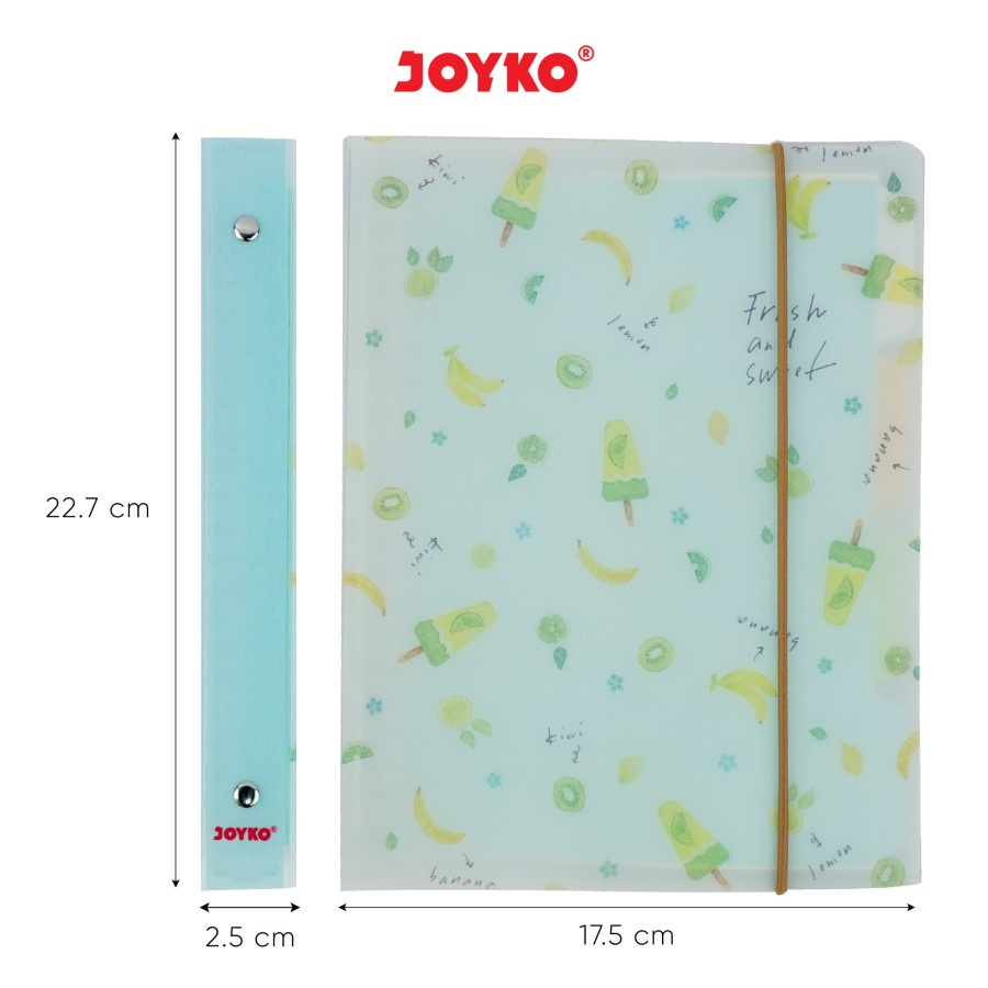 Ring File Binder Note / Buku Binder Joyko A5-FR-PF520