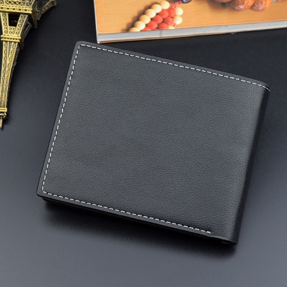 DOMPET LIPAT PRIA ORIGINAL KULIT HITAM SLOT KARTU BANYAK COLACO WA373B5 KECIL PENDEK PREMIUIM COWOK KEREN BRANDED BATAM SIMPLE MURAh