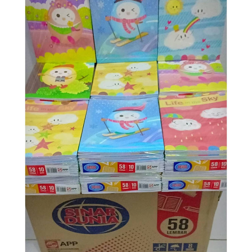 

Buku Tulis 58 Lembar Sinar Dunia / SIDU 58