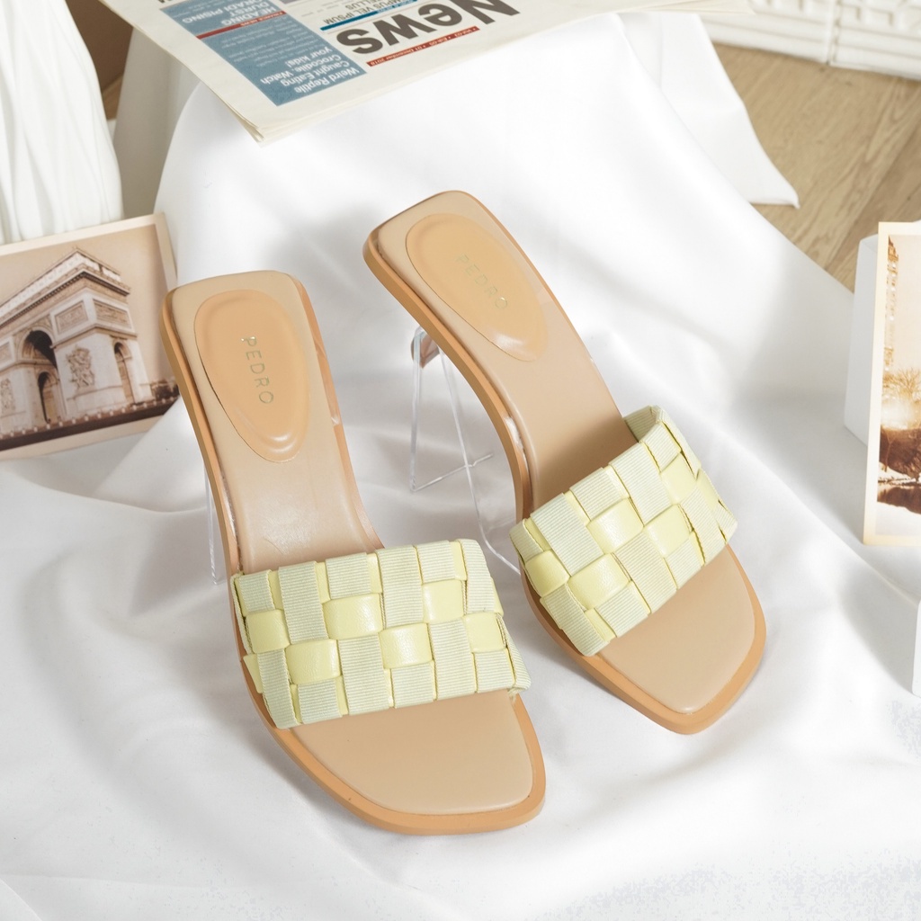 Flatshoes Sepatu PD 37 Ready White Yellow Fashion Aksesoris Wanita Berkualitas Termurah Premium By Taspremium_id