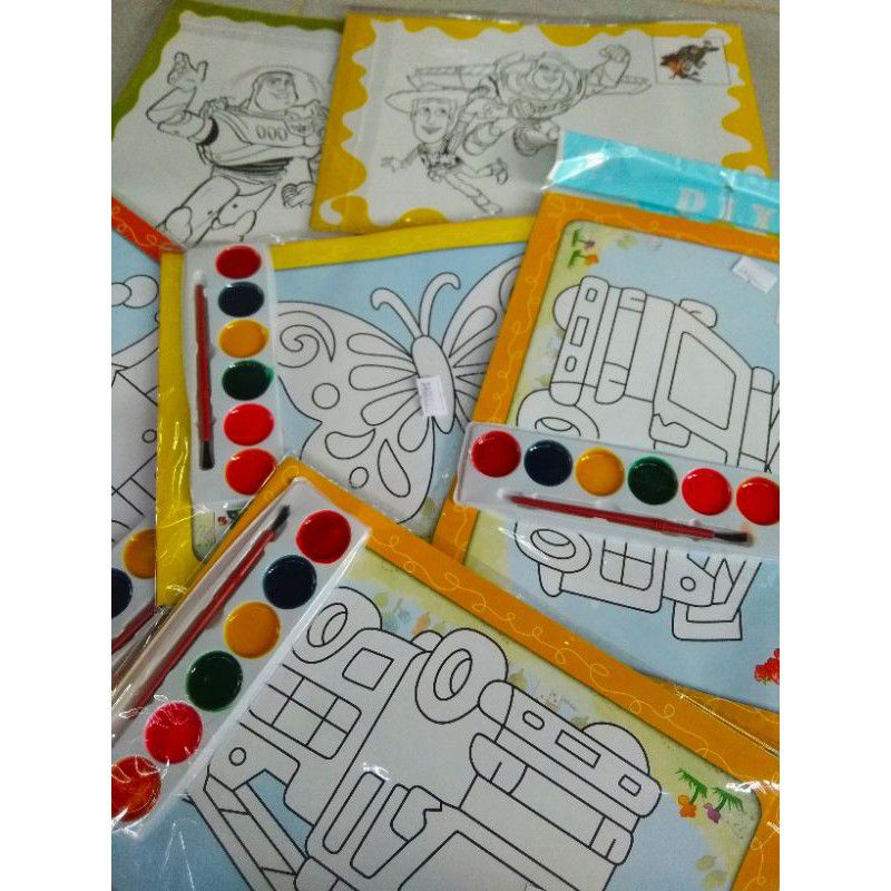 

Mainan Edukasi Mewarnai Cat Air Besar Anak harga/1pcs