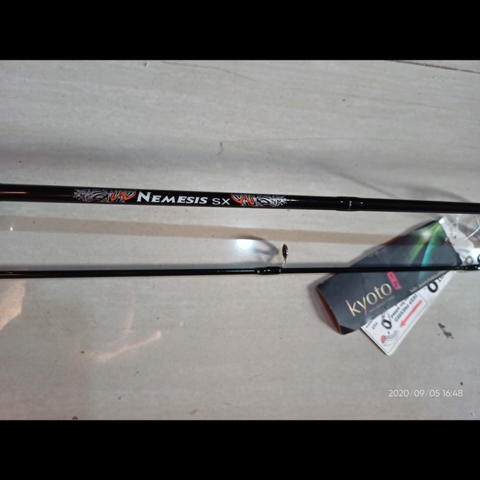 joran kyoto nemesis 562 17lb joran spinning cincin fuji