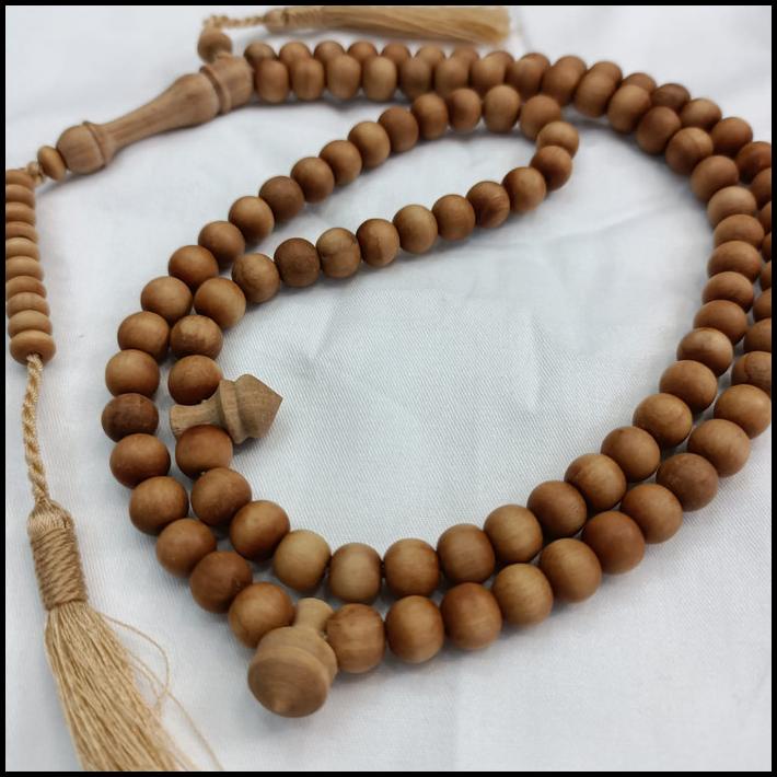 Tasbih Kayu Cendana Asli Panjang 100