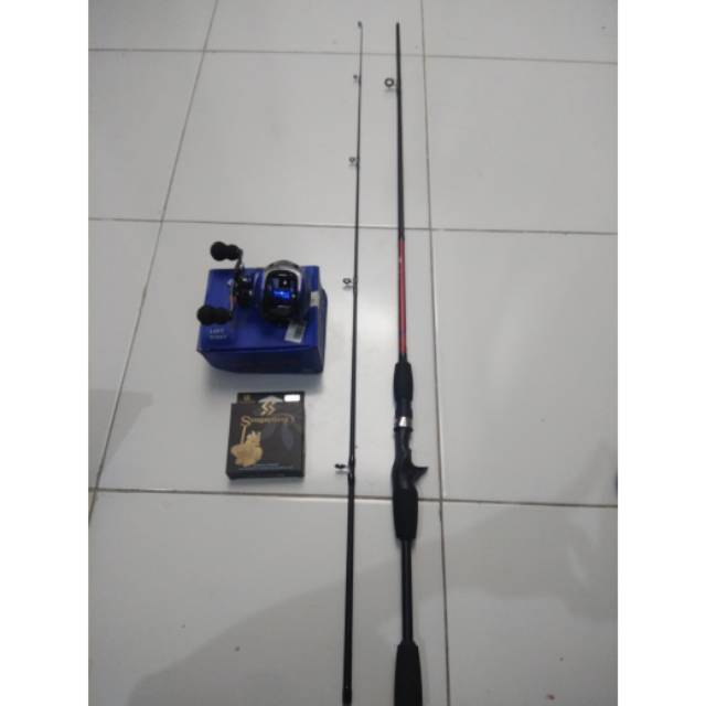 PAKET JORAN & RELL PANCING BAITCASTING LENGKAP