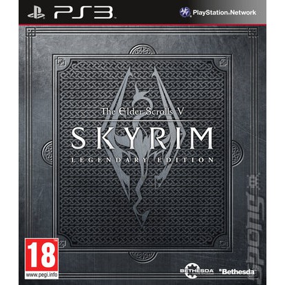 DVD Kaset Game PS3 PKG Multiman HEN The Elder Scrolls V Skyrim Legendary Edition