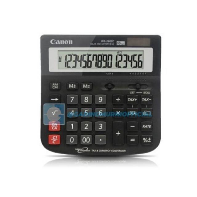 

Calculator canon ws 260 TC