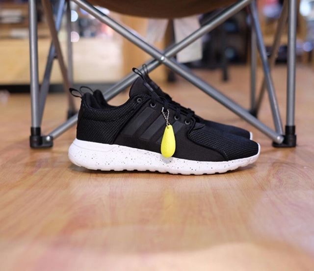 adidas cloudfoam lite racer black oreo