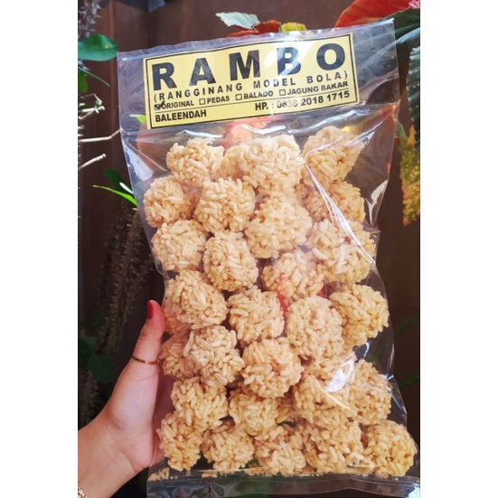 

Rengginang bulat matang rasa original berat 180gram