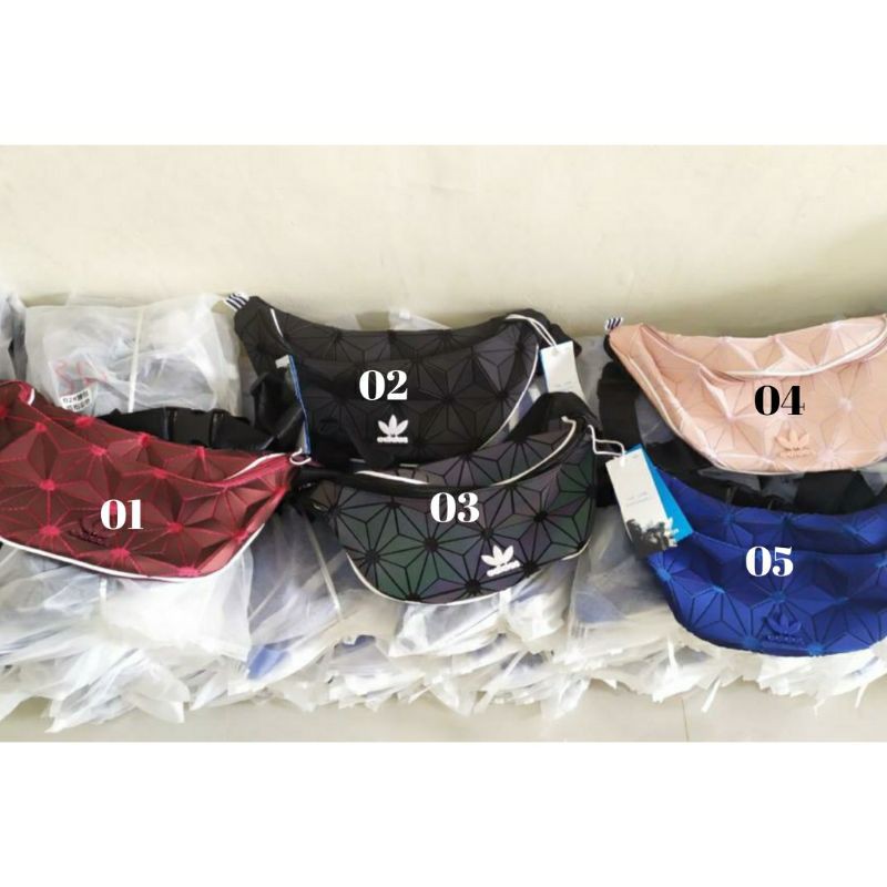 Waistbag Tas Pinggang Adidas Original x Issey Miyake