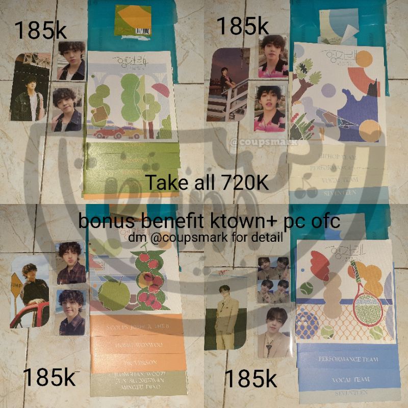 Album Henggarae Unsealed Scoups set