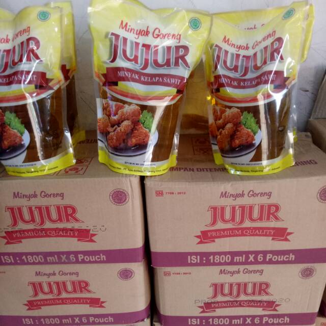 Minyak Goreng Jujur Kemasan 1800Ml