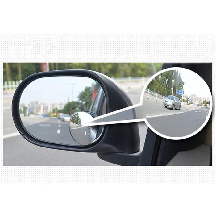 [BISA COD] kaca cermin tambahan spion mini cembung wide angle blind spot slim  kaca tambahan spion