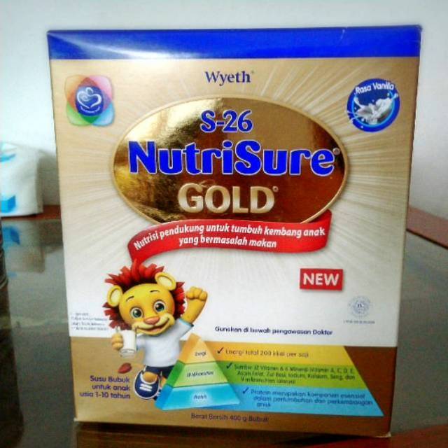 S26 Nutrisure Gold 400gr - PUSAT SUSU ONLINE 100% ASLI