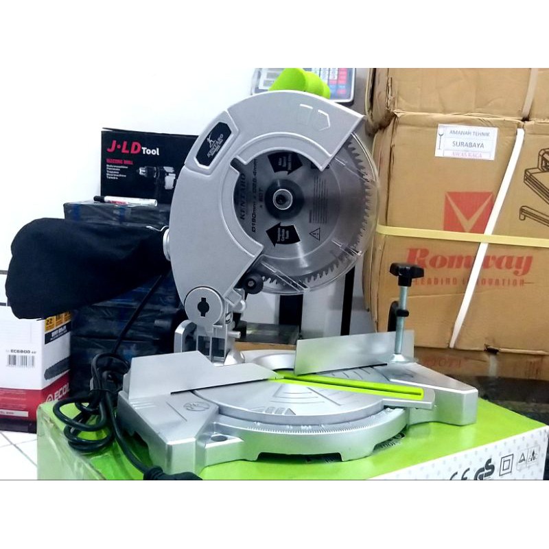 Kentaro Mesin Gergaji aluminium 7inch Miter saw 7in almini mitersaw