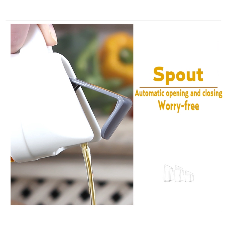 1pcs Cooking Seasoning Bottle Dispenser Sauce Bottle Glass Storage Bottles for Oil Vinegar