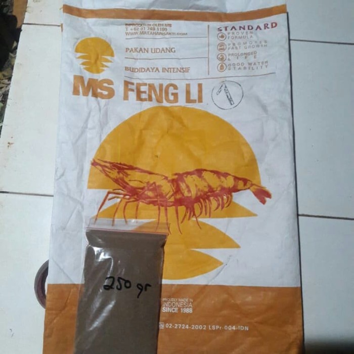 FENGLI FENG LI STD FL 1 pakan Udang,lobster burayak ikan Sak 10 kg